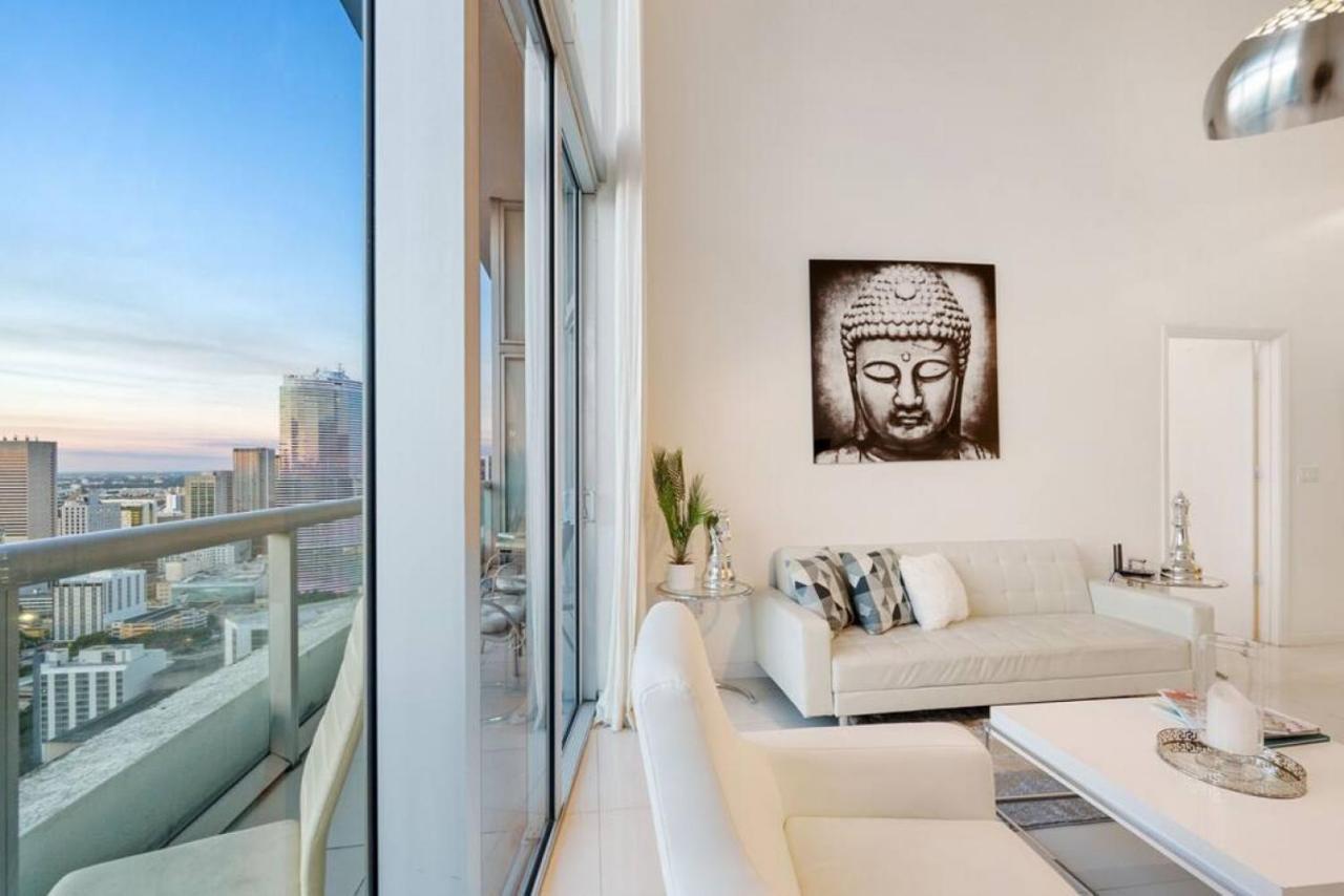 Beautiful One Bedroom Condo 16Ft Ceilings At The W Miami Eksteriør billede