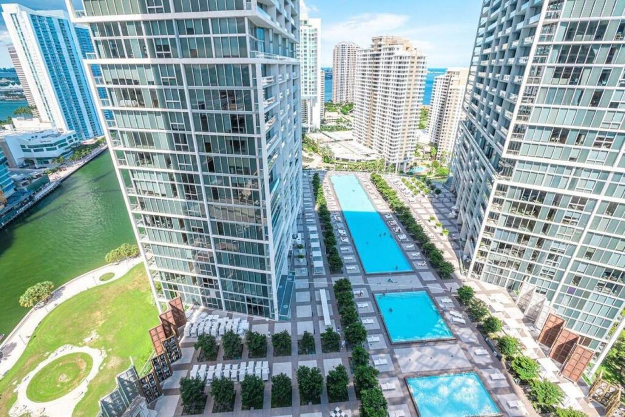 Beautiful One Bedroom Condo 16Ft Ceilings At The W Miami Eksteriør billede